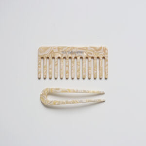Zestaw Grzebień & Szpilka do włosów Sandstone